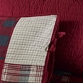 thumbnail image 4 of Woolrich Sunset 5 Piece 100% Cotton Plaid Quilt Set Coverlet Bedding, Day Size, Red, 4 of 5