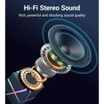 thumbnail image 6 of JIUMESS Small Bluetooth Speaker with Lights, TWS Wireless Portable Speaker with AUX, Mini Speaker for Laptop, Phone, MP3, ect, 6 of 9