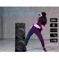 thumbnail image 4 of Bocina Aiwa Torre de Sonido 2500W PMPO con Perillas de Mezcla DJ y Karaoke, 4 of 6