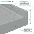thumbnail image 5 of Transolid Fsl6032r Fsl-Series 60" X 32" Rectangular Shower Base - Concrete, 5 of 5