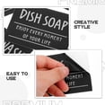 thumbnail image 3 of 12PCS Bathroom Labels Organization Labels Waterproof Refillable Bottle Stickers Label for Hand Soap Shampoo Conditioner Lotion Stickers, 3 of 4