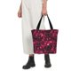 thumbnail image 5 of Disketp Burgundy Tie Dye for Women’s Casual Shoulder Tote Bag Cross-body Handbags for Shopping, Travel and Daily Use, 5 of 6