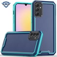 thumbnail image 2 of For Samsung Galaxy A25 5G Premium Fused Hybrid Tough Strong Hard PC TPU Rubber Shockproof Drop Protection Impact Cover ,Xpm Phone Case [ Blue ], 2 of 8