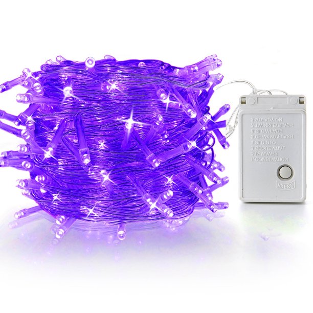 Guirnalda de luces Led de Navidad, luces de hadas de 4 colores, 8 modos, AC220V/110V, iluminación de vacaciones para decoración de bodas y fiestas, 5M10M20M50M