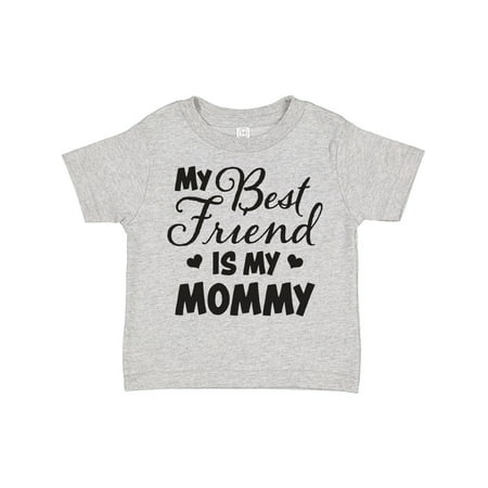 

Inktastic My Best Friend is My Mommy with Hearts Boys or Girls Toddler T-Shirt