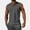 Gray, variant on Tank Tops Men Qiggri Men Casual Fashion Solid Pullover V-Neck Sports Tank Blouse Workout Tank Tops For Men