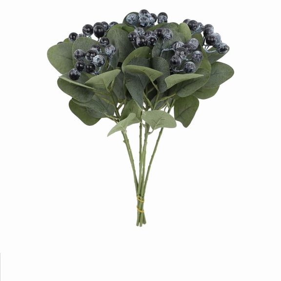 Clearance Under $3 Artificial Fruit Branch Single Fruit Stem Plastic For Living Room Vase Filler Wedding Arch Arrangement (D) (1Pc)