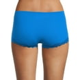 thumbnail image 2 of No Boundaries Body Base Boyshort with Lace, Women's and Women's Plus, 2 of 3