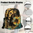thumbnail image 6 of Xixirimido Small Crossbody Purses Bags for Women Men Travel, Chest Sling Bag Women Casual Cross Body Bag Sling Backpack, Sunflower and Leopard, 6 of 7