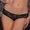 Black, variant on Women's Underwear No Show Lace Sexy See-Through Brief Cute Ladies Panties