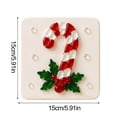 thumbnail image 2 of Christmas Sea Glass Mosaic DIY Art Kit, Sea Glass Decor, Craft Supplies & Materials, Mosaic Glass Pieces, Craft Santa Inlaid Mosaic Art Set, inlaid glass art kit for table display I, 2 of 8