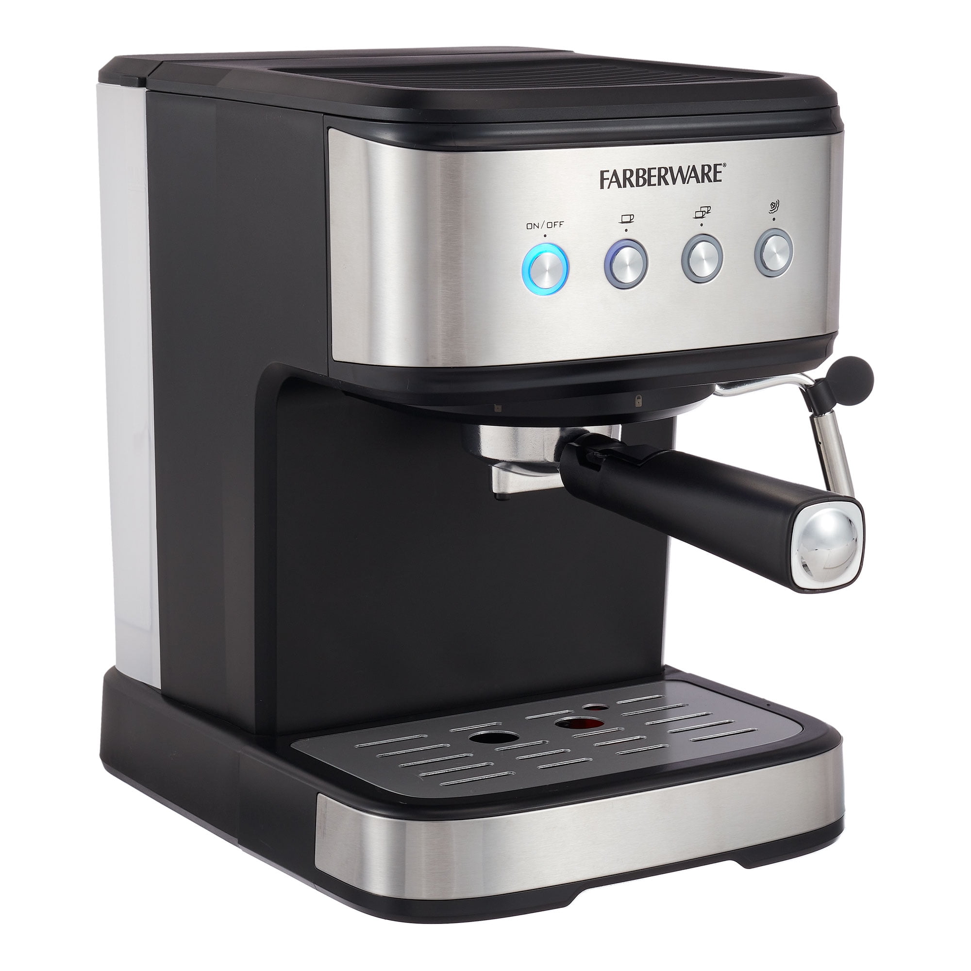 how to make a latte espresso farberware dual brew machine｜TikTok Search