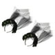 thumbnail image 3 of Black Floral Veil Halloween Headband Suitable for Weddings and Festivals Made of Mesh and Polyester Fabric with 2Pcs, 3 of 5