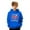 X1 Blue, variant on Ticikt My Happy 100th Day of School Hoodies, Fashion Print Pullover Hooded Sweatshirt Kids Athletic Comfortable Casual Playwear,Color:Pink,7-8 Years
