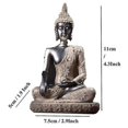 thumbnail image 1 of Estatua de Buda de Tailandia, escultura de Buda hindú, estatuilla de Fengshui, meditación, habitación Interior en miniatura, artesanías de decoración del hogar, 1 of 4