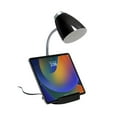 thumbnail image 5 of Simple Designs Gooseneck Organizer Desk Lamp with iPad Tablet Stand Book Holder, Black, 5 of 12