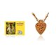 thumbnail image 1 of Kamada Combination of Shri Ram Raksha Stotram holy book and exquisite Shri Bihari jipendant pan Tulsi (basil) mala,Spritual Pendant Necklace for Women and Men, 1 of 5