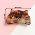 thumbnail image 3 of Pinza Para El Pelo, Horquilla De Acetato Con Forma De Gato Encantador, Pasadores Compactos Elegantes, Accesorios De Peinado, Regalo Perfecto Para Mujer Y Niña N.° 1 Scienceny AP006951-02, 3 of 5