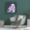 thumbnail image 4 of Canvas Wall Art - Melissa Wang 'Vivid Bird IV' Wall Art for Living Room, Bedroom, or Office Décor by Trademark Fine Art - 18 x 18 Inches, 4 of 4
