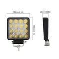 thumbnail image 3 of 2PCS Car LED Work Light Off Road Truck Van Waterproof Daytime Running Headlights Driving Fog Lamp, 3 of 9