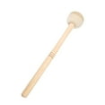 thumbnail image 4 of Mazo de tambor de bajo duradero con cabezal de fieltro de lana, accesorio de banda de marcha de percusión, 4 of 12