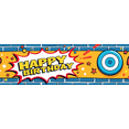 thumbnail image 4 of Comic Style Happy Birthday Banner with Toy Guns and Target Elements Background Backdrop Decor Party Supplies Birthday Decoration Photography Props Birthday Party Decorations, 4 of 8