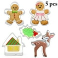 thumbnail image 3 of Coxeer Ensemble de Coupe-Cookies Mignon en Acier Inoxydable pour Biscuits pour Noël, 3 of 10