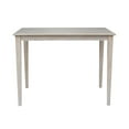 thumbnail image 6 of Solid Wood 30"x 48" Dining Table in Washed Gray Taupe, 6 of 6