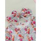 thumbnail image 5 of Lucakuins Infant Baby Girl Valentine#39;s Day Jumpsuit, Flare Manga Larga Cuello Redondo Letra/Corazón Estampado Mameluco + Diadema Lucakuins moda, 5 of 7