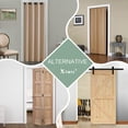 thumbnail image 4 of Shiyou-Rideau de Porte Intimité, Rideau de Porte Portable, Rideau de Couverture de Porte, Rideaux Thermiques Isolants Isolants Anti-Chaleur pour Chambre, 80 Pouces de Longueur, Gris Foncé, 4 of 4