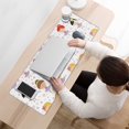 thumbnail image 3 of Long Mouse Pads for Desk,Ballet Princess Girls Pattern Desk Mats on Top Of Desks, Desk Mouse Pad Extra Large with 3mm Non-Slip Base and Stitched Edge for Gaming,Office,Work,Home 31.5"x11.8", 3 of 6