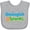 AC-Heather Grey, variant on Inktastic Geologist in Training Boys or Girls Baby Bib