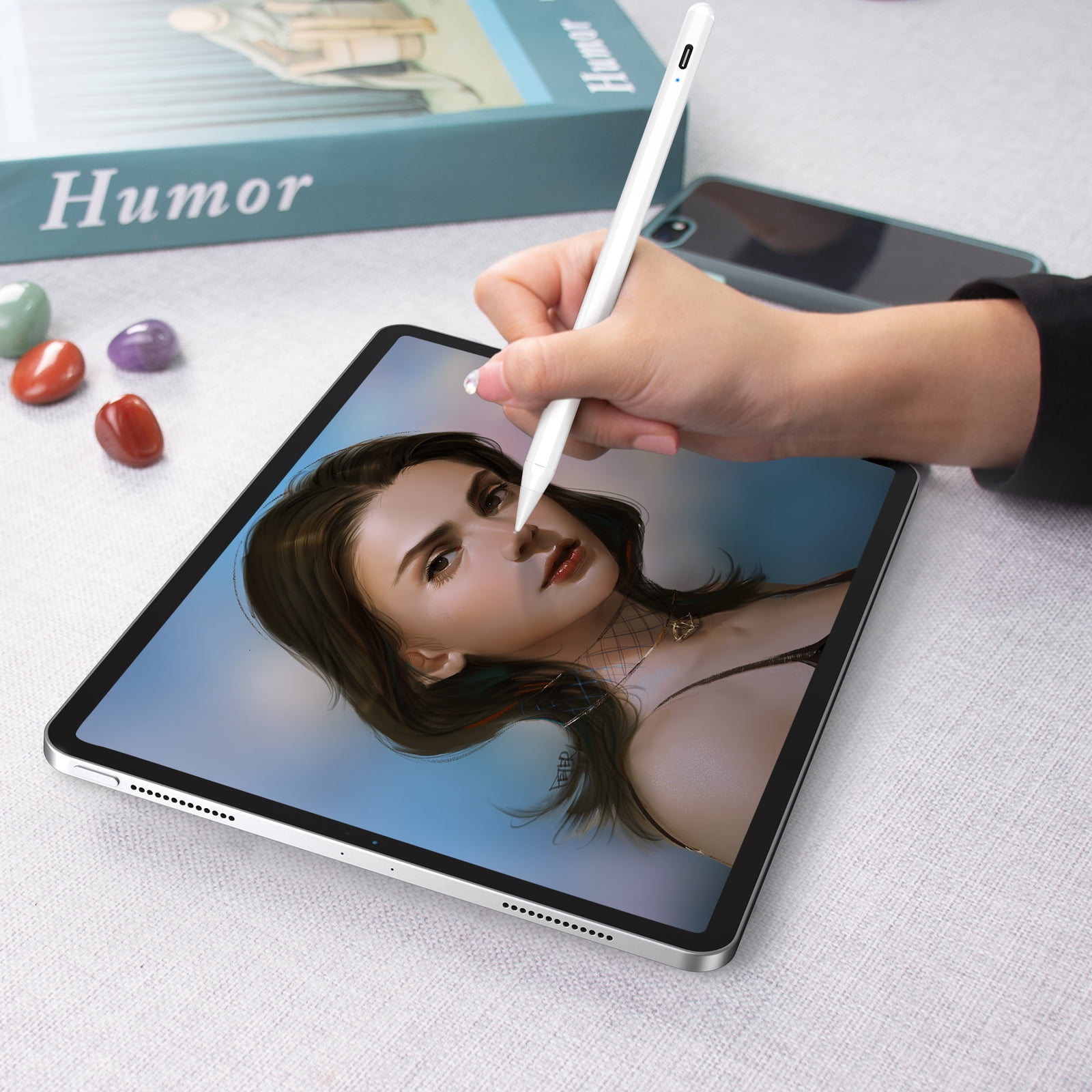 Mateprox iPad Pencil, Magnetic Wireless Charging Stylus, Tilt