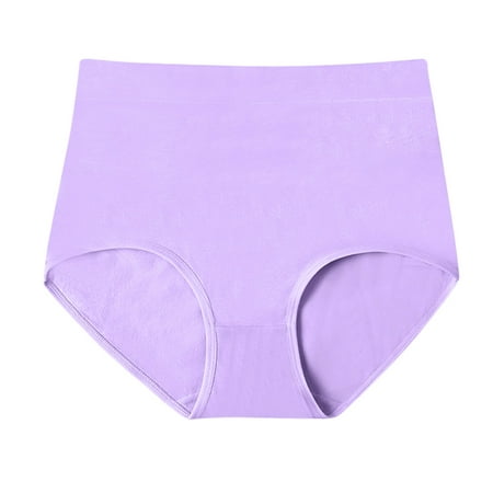 Women Underwear Brief Fashion Basic Elastic Comfortable Solid Color cotton  