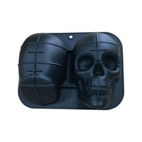 Luoshdecor Skull Cake Mold,3D Skull Cake Molds for Halloween,Skull Cake Pan for Birthday,Halloween and Parties.