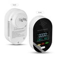 thumbnail image 3 of Portable Plug, Portable Travel Portable Co Plug Sensor Built-in with Temperature Humidity Display for Home, Hotel, Car, Traveling Easy to Use 1 PCS, 3 of 7