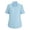 Blue, variant on Edwards Ladies Essential Broadcloth Shirt Short Sleeve