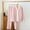 Pink, variant on Pjs Sets For Women Sevevn Women's Fluffy Pajamas Set Fleece V Neck Pullover Pants Loose Plush Sleepwear 2 Piece Pjs Set Warm Loungewear