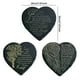 thumbnail image 5 of Yuarrent Piedra conmemorativa de duelo Piedras decorativas en forma de corazón Adorno Regalos de simpatía Accesorio Pasillo doméstico Jardín y Patio Árbol Tamaño 20x20cm, 5 of 6