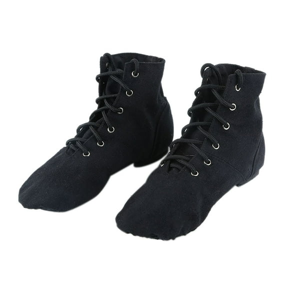CIMAXIC High Tops Jazz Ballet Dance Shoes Dancing Boots for Women Size 41(Black),9.84"X2.17"X2.17"