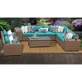 thumbnail image 3 of Laguna 11 Piece Outdoor Wicker Patio Furniture Set 11d, 3 of 5