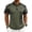 Dark Green, variant on GrmtClth 1776 2026 Usa Camo Raglan Polo Shirt for Men Independence Day 4th Of July Casual Tops Collared Soft Short Sleeve Button Golf Polos Beige 2XL