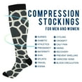 thumbnail image 4 of joogoo Cow Print Socks Women Men Knee High Sock, 4 of 8