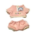 thumbnail image 1 of Ropa deportiva para muñecas CUTICAT 2 piezas sudadera con capucha y pantalones Rosa, 1 of 8