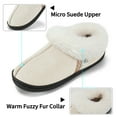 thumbnail image 5 of Atoshopce Slippers for Women Comfortable Memory Foam Soft Fleece Lining Closed Back House Shoes Indoor/Outdoor, 5 of 7