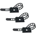 thumbnail image 1 of 100 Pack Adhesive Cable Clips with Optional Screws - Adjustable and Reusable Cable Management Ties - Cable Clamps, 1 of 5
