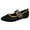 Black, variant on Cathalem womens Mary Jane Flat shoes Fashion Casual Dress Shoes Cute Closed Toe Slip On Lightweight Breathable Walking Shoes,Black 40