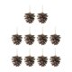thumbnail image 3 of Conos de Pino Macarena 10 Uds Decoraciones Colgantes 4cm a 5cm, 3 of 8