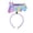 C, variant on Easter Hair Accessories Bunny Ears Headband with Egg and Streamer Design Cute Rabbits Hairband for Spring Party Favors Women