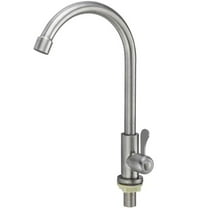 Stainless Steel Kitchen Faucet Single Lever Cold Water Tap Energy-Saving Bubbler Sink Mixer for Kitchen Bar Bathroom